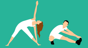 ¿Cómo se llama la postura de yoga que se realiza en pareja?