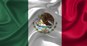 ¿Como era antes la bandera mexicana?